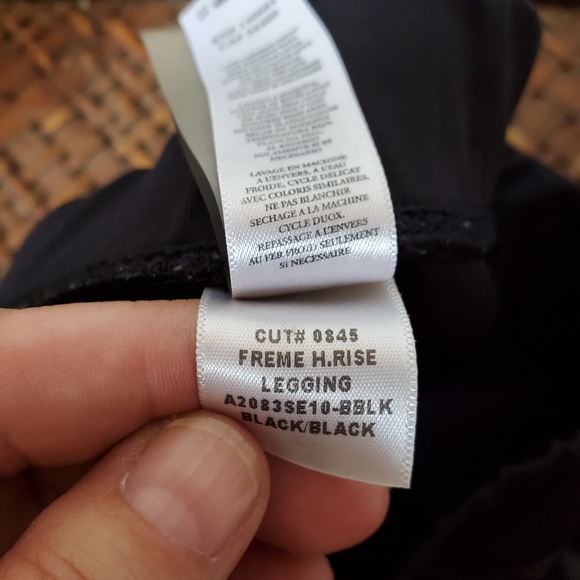 Koral/ Mesh and Luster Leggings - Picture 8 of 9